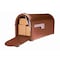 Architectural Mailboxes Mailbox, Copper, Post Mount, Large 5593C-CG-10 - alternate 4
